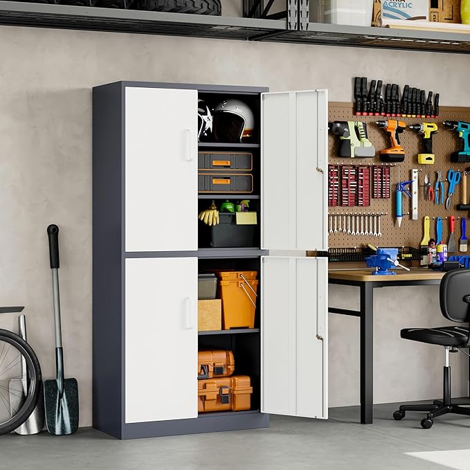Yizosh Metal Storage Locking Cabinet