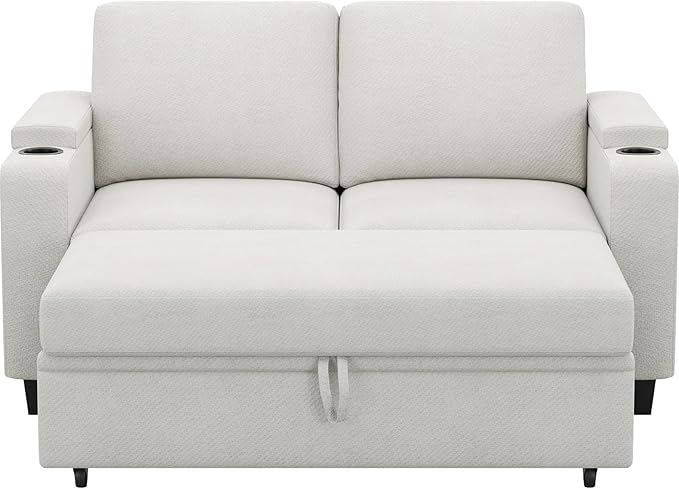 Belffin Chenille Sectional Sleeper Sofa