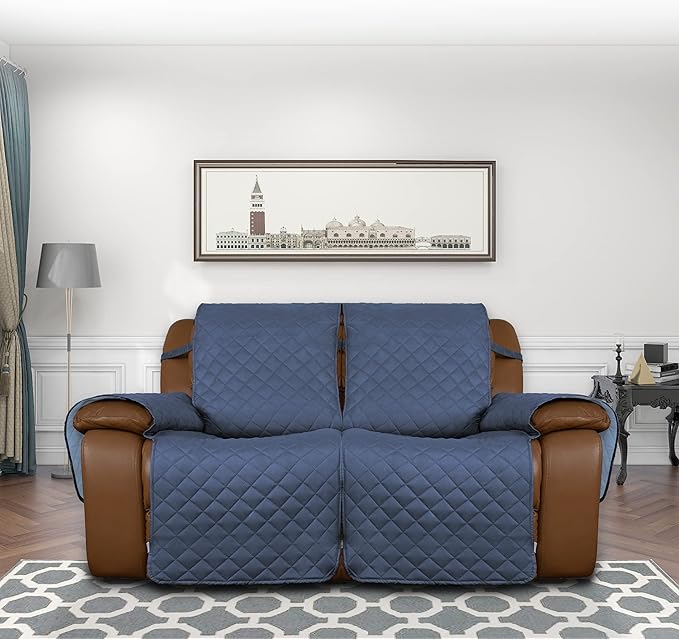 Easy-Going Loveseat Recliner Cover, Reversible Couch Cover