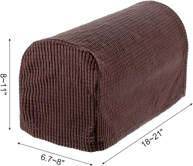 uxcell Stretch Armrest Covers Armchair Anti-Slip
