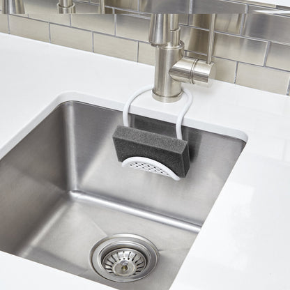 Umbra Sling Sink Caddy, White, 6 Pieces