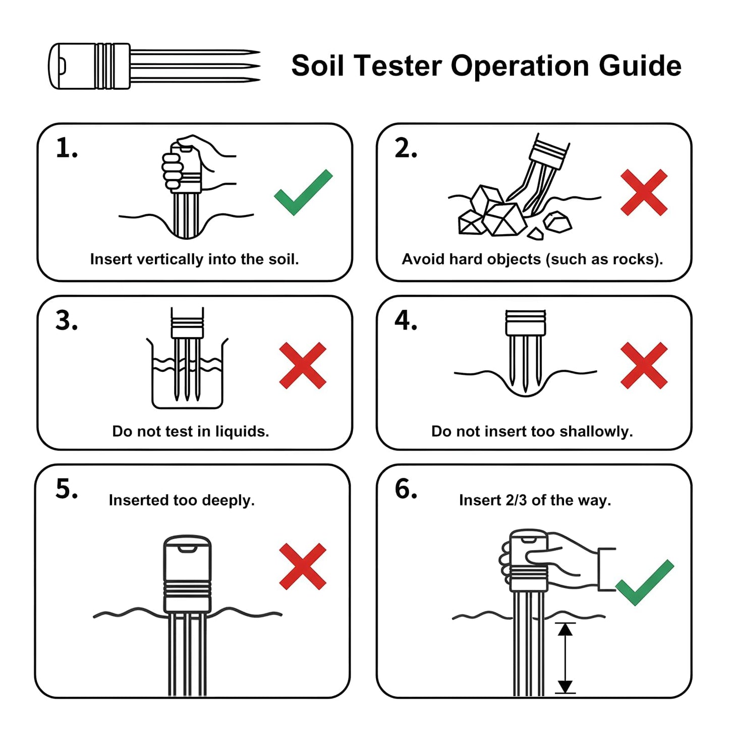 VODESON Soil Moisture Meter for Plants, Multi-Zone Wireless Soil Test Kit & Soil Thermometer, TDR4-in-1 Plant Water Meter, 230ft RF, IPX5 Waterproof, Indoor Outdoor Garden Lawn Farm(Display+4 Sensor)