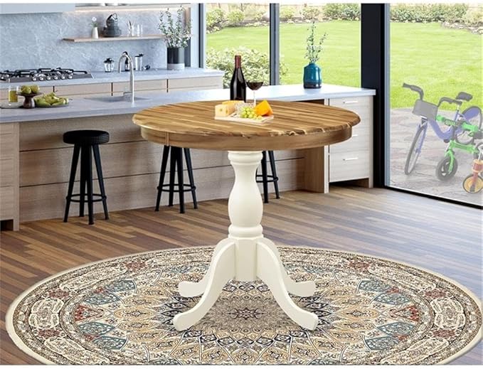 East West Furniture AST-NLW-TP Antique Modern Kitchen Table