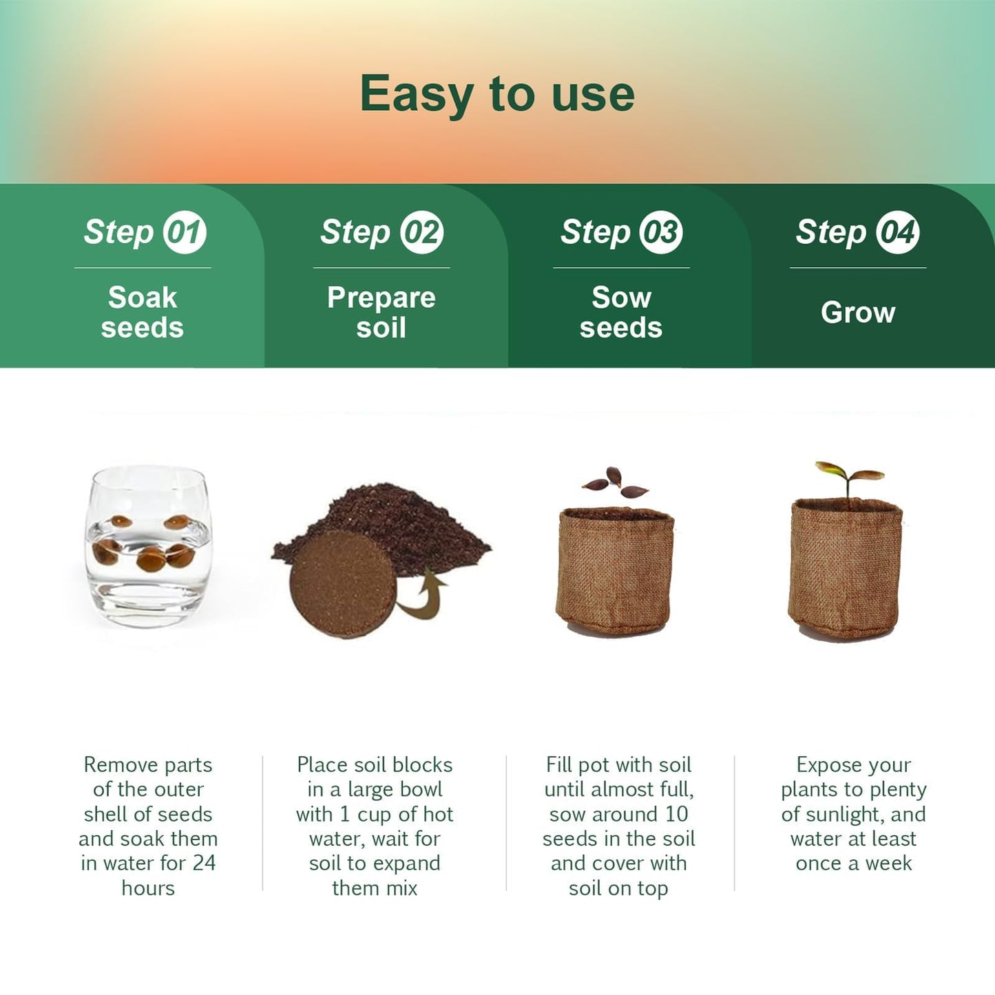 5 Pack Bonsai Tree Kit with Complete Tools, 5X Unique Seeds Bonzai Tree Live Kits, Complete Indoor Bonsai Starter Kit with Wooden Box, Perfect Christmas Garden Gift for Mom, Men, Women, Plant Lover