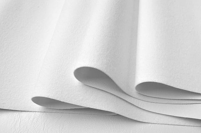 Wento Thick 2 Yard Faux Leather Fabric Soft Skin Grain PU Leather Fabric