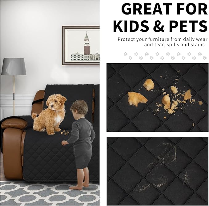 Easy-Going Oversized Recliner Sofa Cover, Reversible Couch Cover