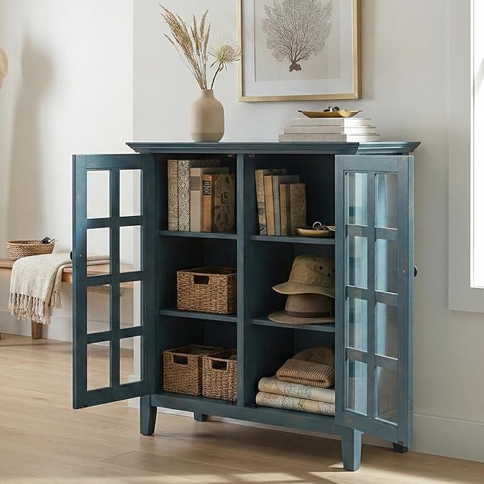 SIMPLIHOME Acadian Storage Cabinet