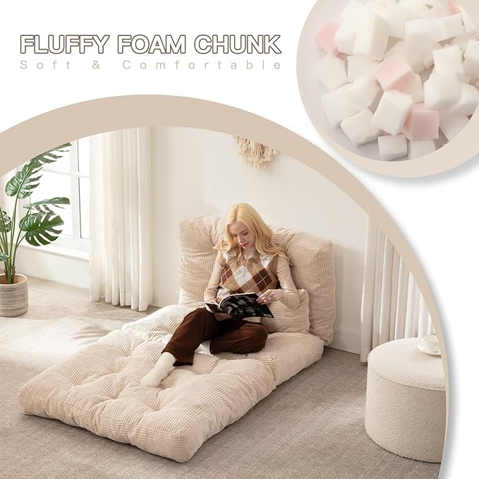 Folding Sofa Bed, Convertible Sleeper Chair