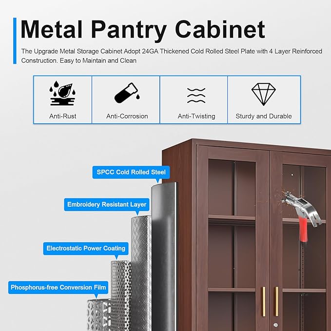 Polup Glass Display Cabinet, Display Case