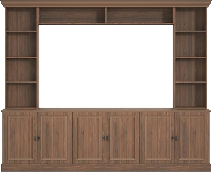 Merax 97.4" W Wall Unit Entertainment Center, TV Stand