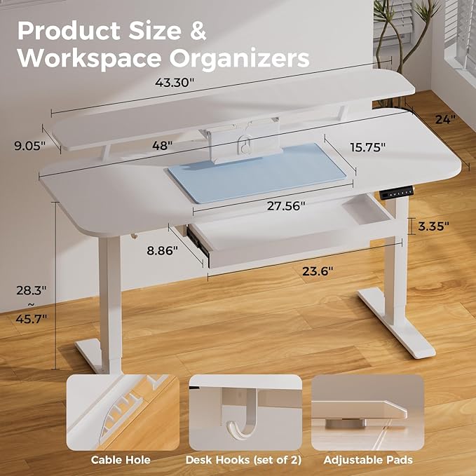 COMHOMA Electric Standing Desk