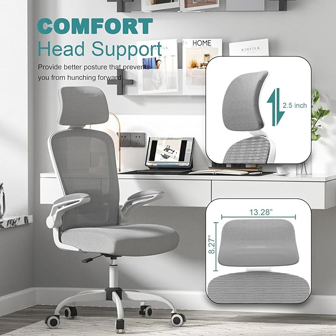 Mimoglad Office Chair, High Back Ergonomic Desk Chair