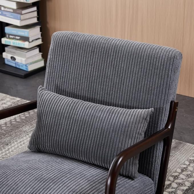 Mid-Century Modern Accent Chair & Coffee Table Set