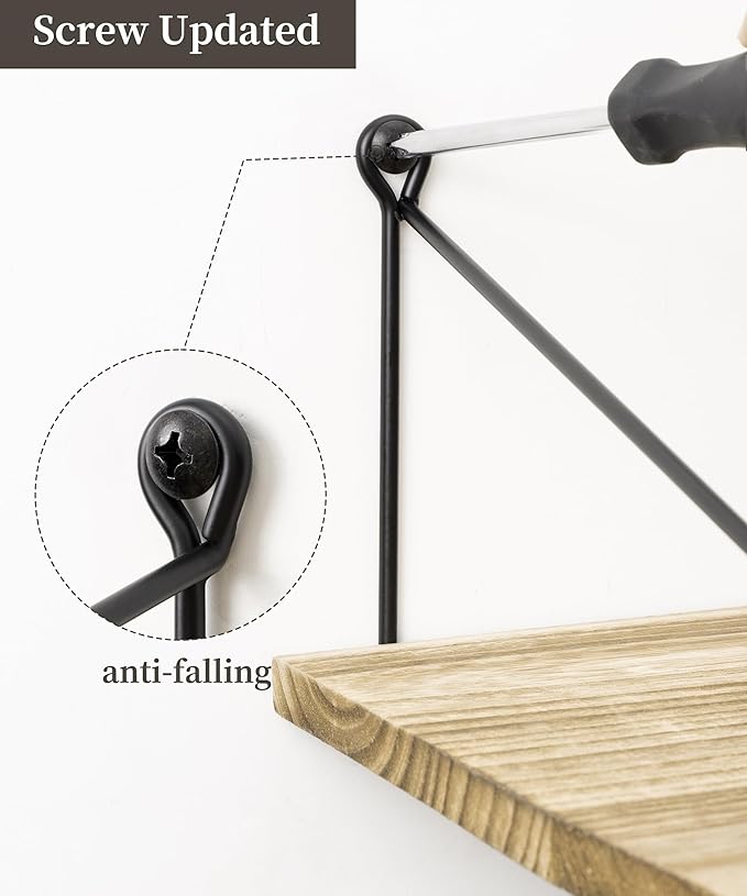 Afuly 12 Inch Deep Floating Shelves