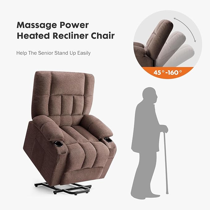 Sweetcrispy Power Lift Recliner Chair