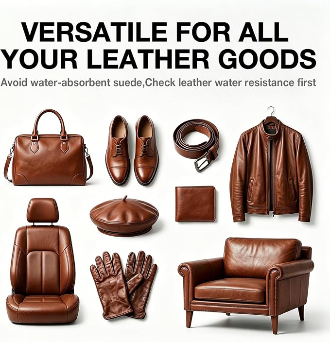 Medium Brown Leather Repair Kit, Leather Recoloring Balm – Restore & Repair