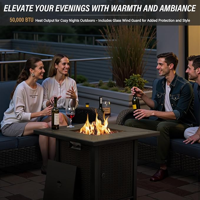 Belord 7 Piece Wicker Patio Furniture Set