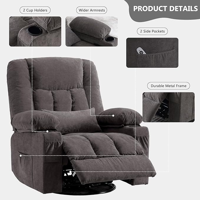 Swivel Rocker Recliner Chair