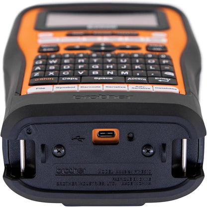 Brother PT-E510VP P-Touch Edge Handheld Industrial Label Printer with Dual auto Cutter and USB-C (up to 24mm Labels)