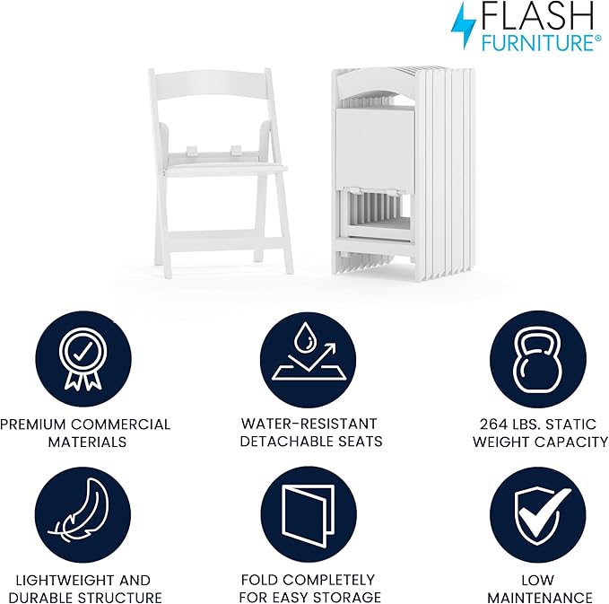 Flash Furniture Hercules Series Kids Padded Folding Chairs