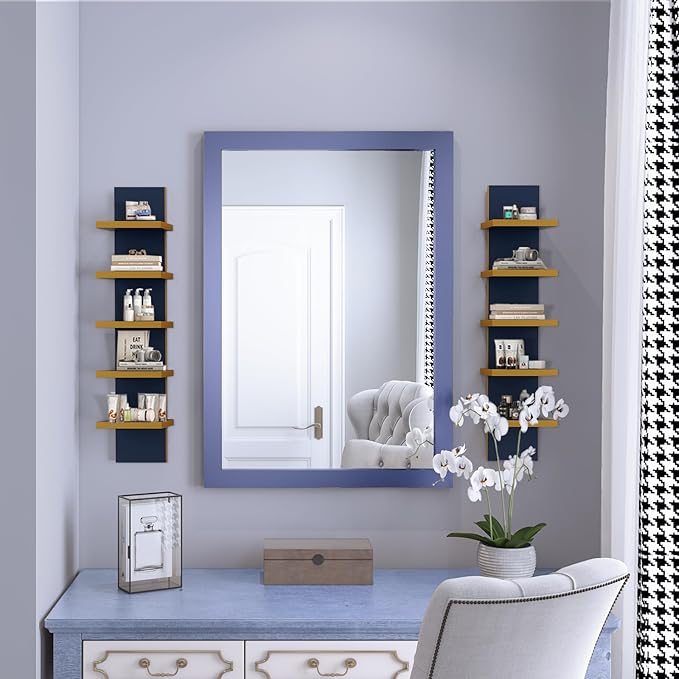 Homaterial 5 Tier Wall Shelf Unit, Decorative Wall Mount Vertical Shelving