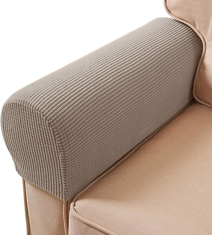 Sofa Arm Chair Covers, Couch Armrest Armchair Covers, Stretch Anti-Slip