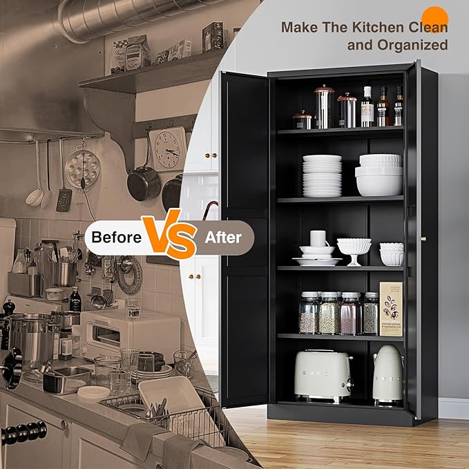 Yizosh Metal Storage Cabinet