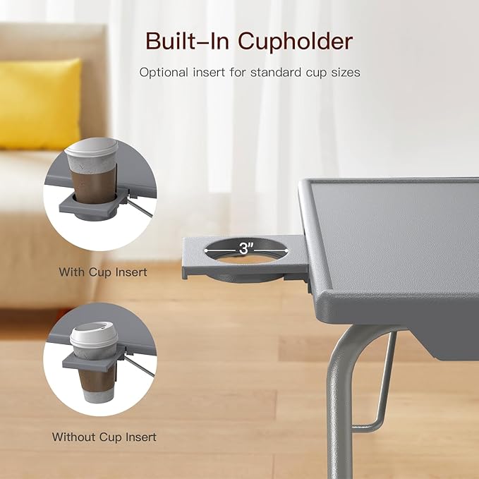 HUANUO Adjustable TV Tray Table
