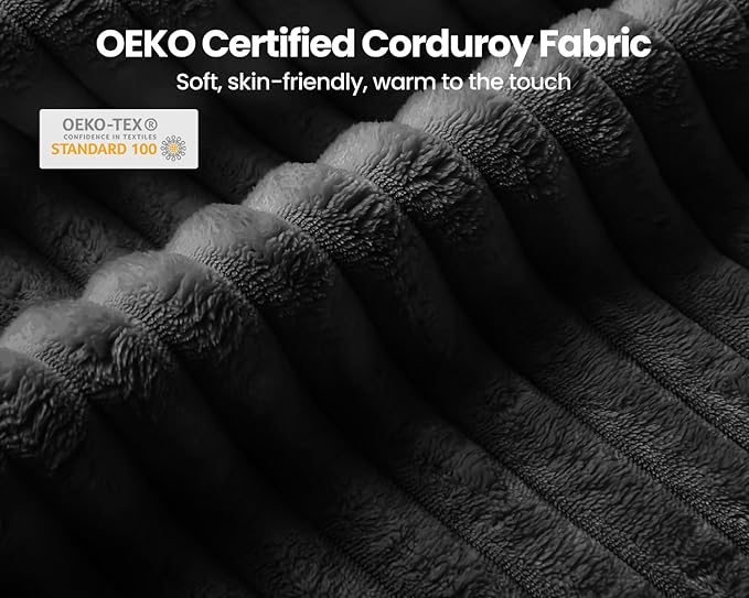 CHIC HOUSE Module for Modular Oversized Couch, Corduroy Customizable Chaise