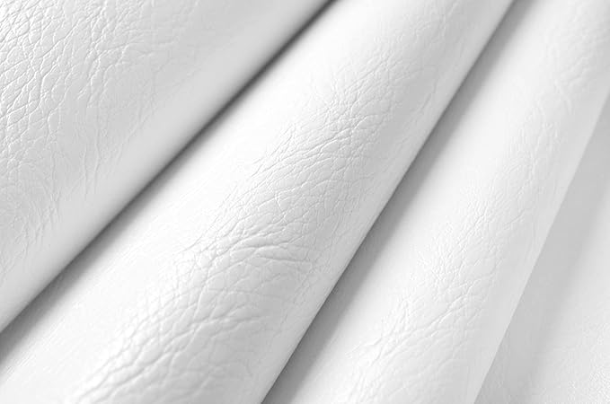 Wento Thick 2 Yard Faux Leather Fabric Soft Skin Grain PU Leather Fabric