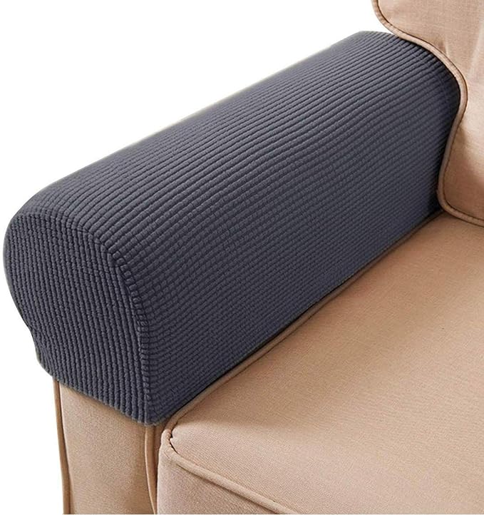 Sofa Arm Chair Covers, Couch Armrest Armchair Covers, Stretch Anti-Slip