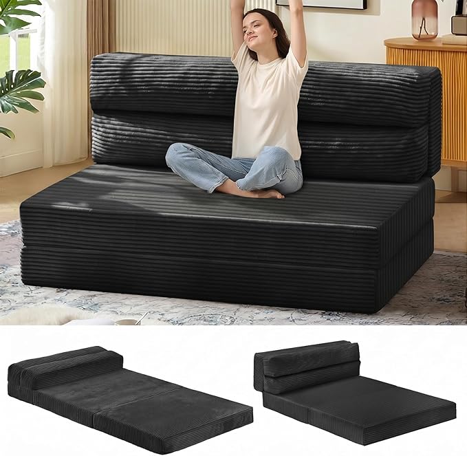 JUIKURY Folding Sofa Bed, Convertible Sleeper Chair