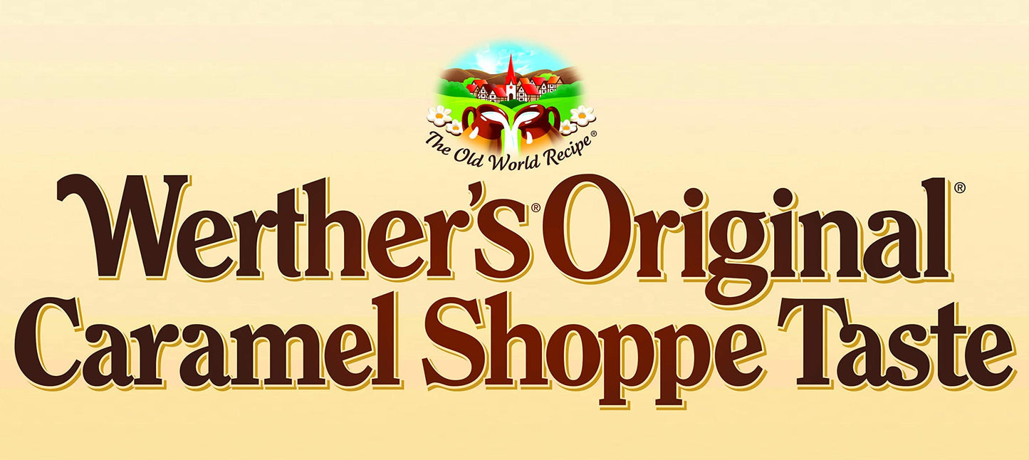 WERTHER'S ORIGINAL Harvest Caramels Caramel Apple Soft Caramels, 9.4 Ounce Bag | Individually Wrapped Candy | Great for Holiday Gifts for Mom, Gifts for Dad, Teacher Gifts, Thank You Gifts