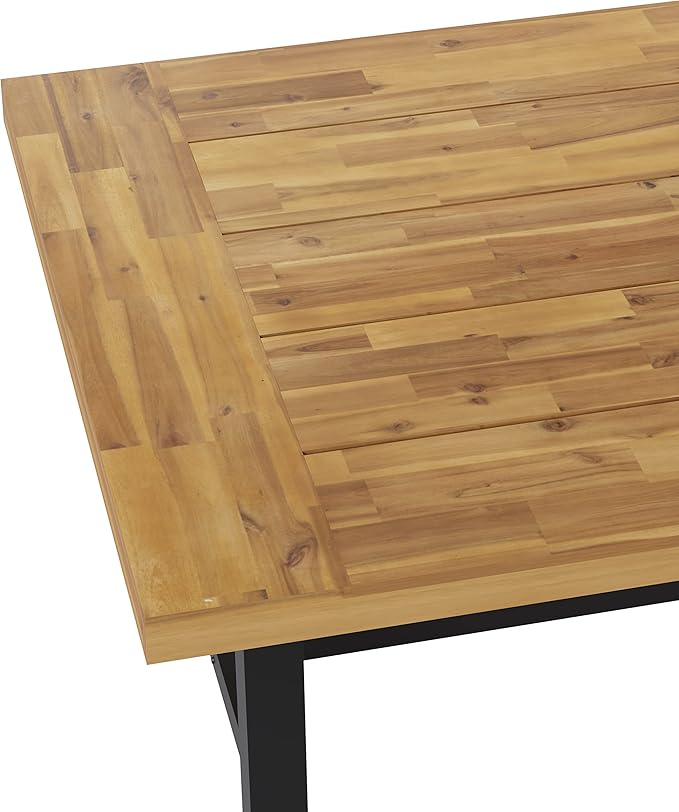 Flash Furniture Rafe Commercial Grade Acacia Wood Dining Table