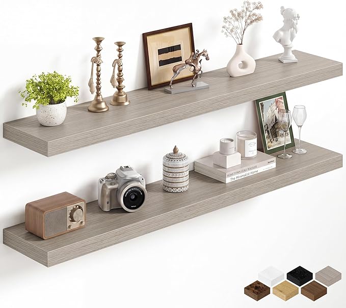 Fun Memories 48Inch Floating Shelves