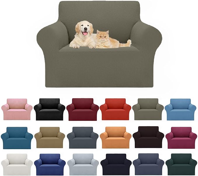 Cupuamon 2026 New Stretch Chair Sofa Slipcovers Couch Cover