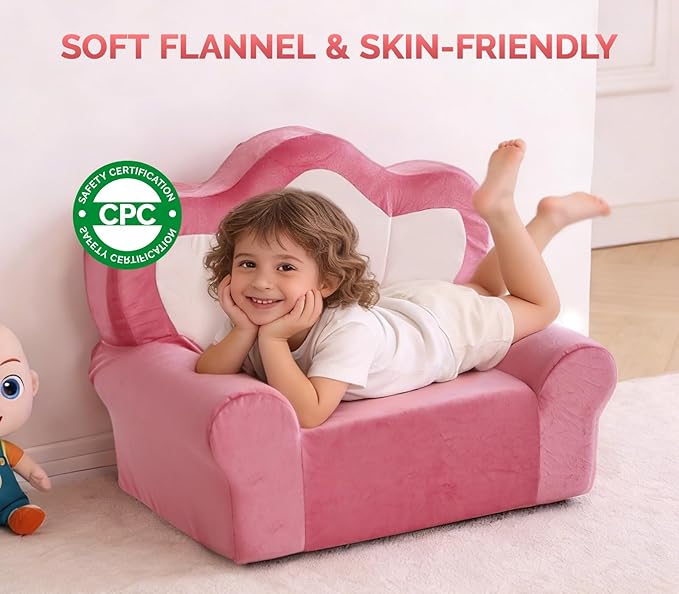 Snuggly Toddler Chair, Soft Kids Sofa
