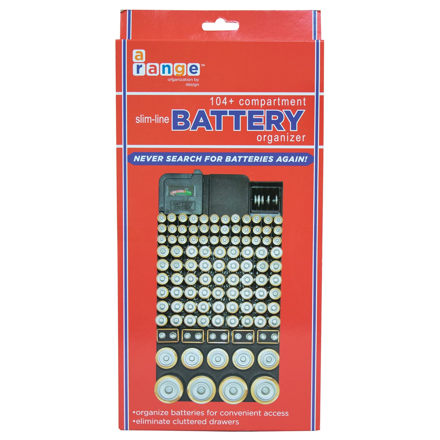 Range Kleen Battery Organizer (Slimline)