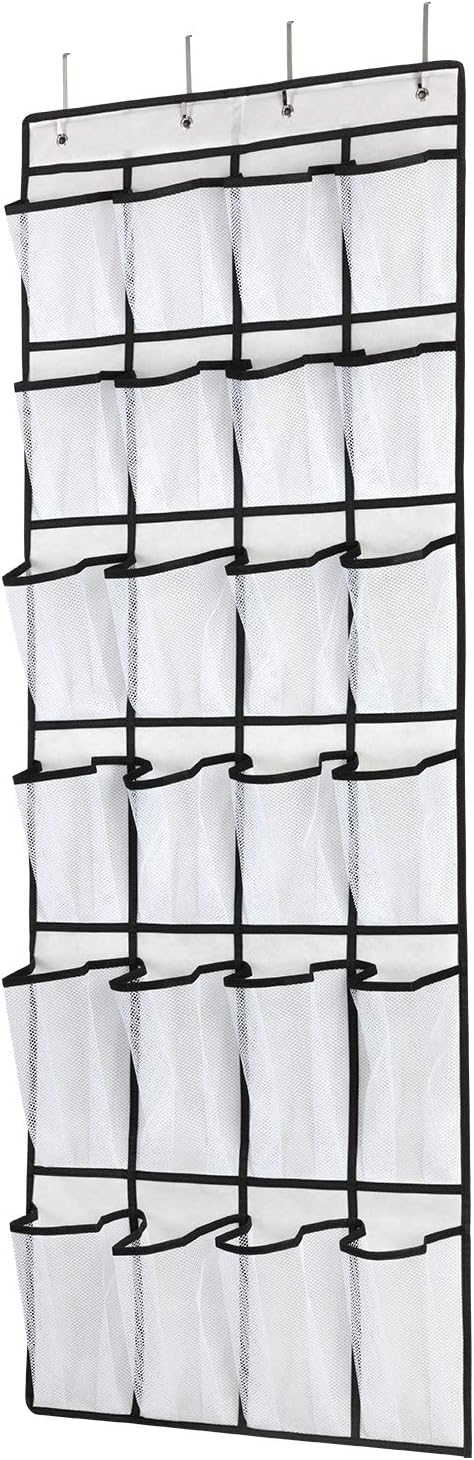 SAVERHO Over the Door Shoe Organizer, Hanging Shoe Organizer