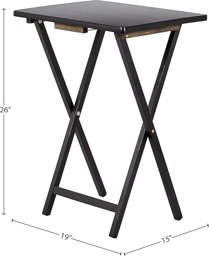 Amazon Basics Portable Foldable TV Tray Table