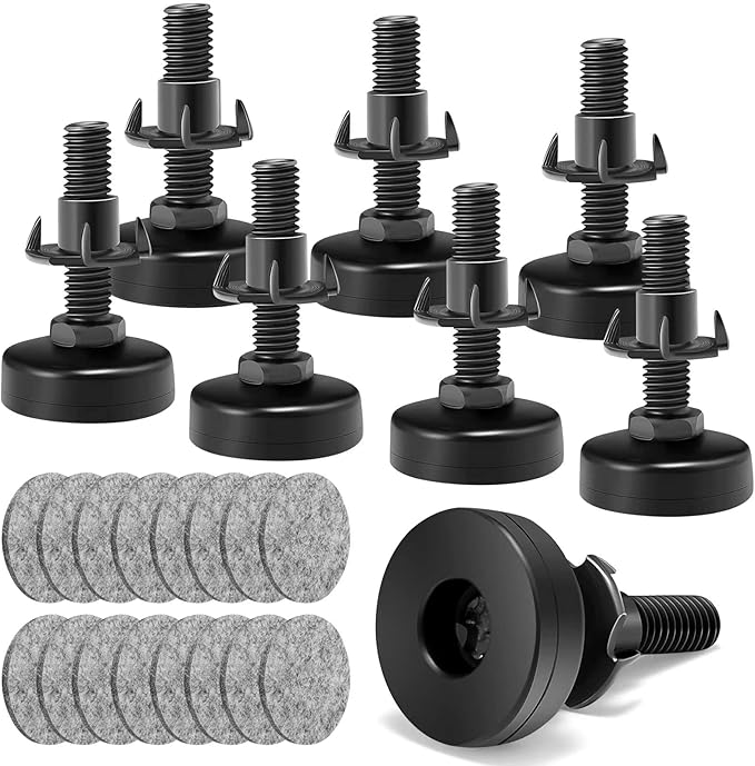 NANMOTUE Leveling Feet, Adjustable Furniture Levelers