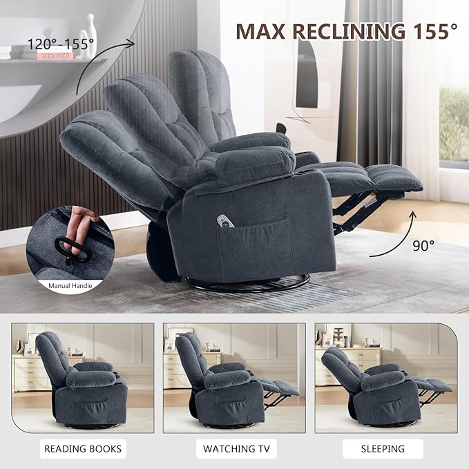 Swivel Rocker Recliner Chair