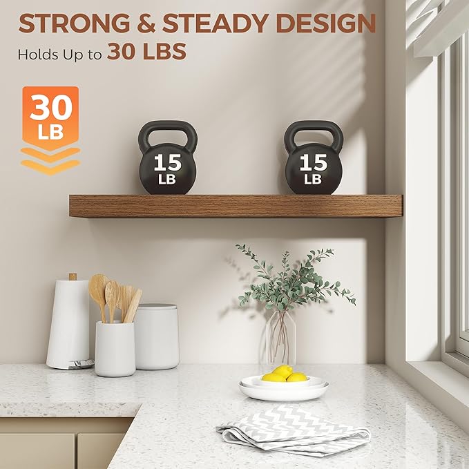 Dreamland 30 Inch Floating Shelves