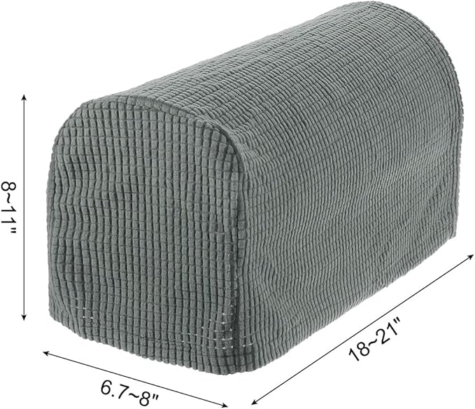 uxcell Stretch Armrest Covers Armchair Anti-Slip