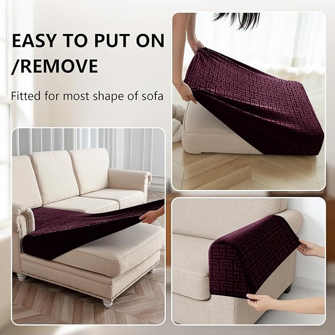 UNBBRRL Stretch Couch Armrest Covers