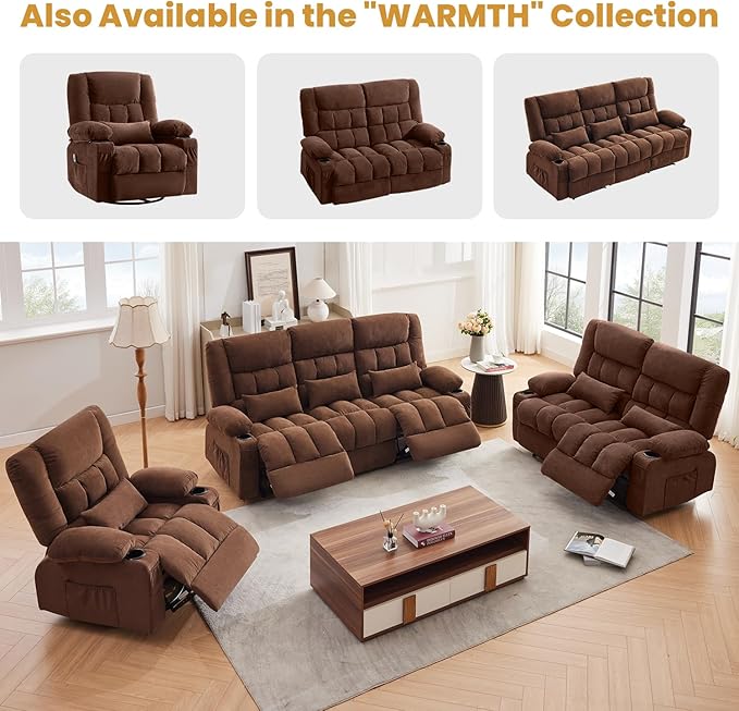Swivel Recliner Chair for Adults