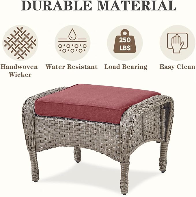 Belord Expansive 10 Pieces Outdoor Patio Furniture Set