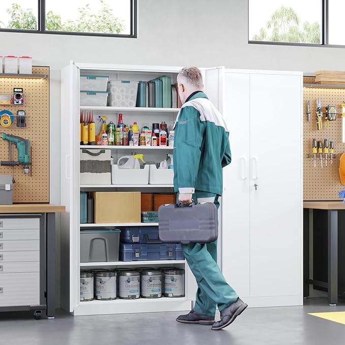 Letaya Metal Storage Cabinet
