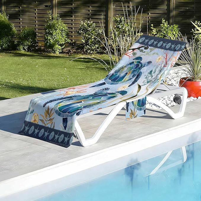 Irisbell Lounge Chair Towel Cover