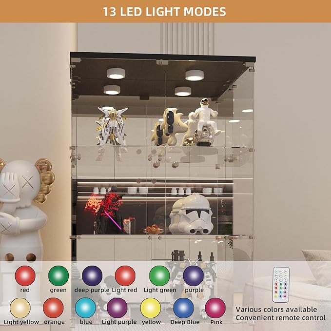Beauty4U Glass Display Cabinet